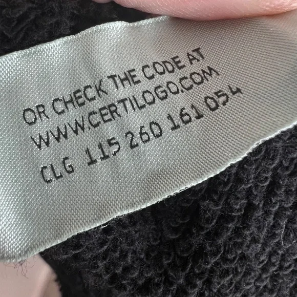 Off White Flock Arrow Black Crew Neck Sweater Sweatshirt S - Picture 10 of 12